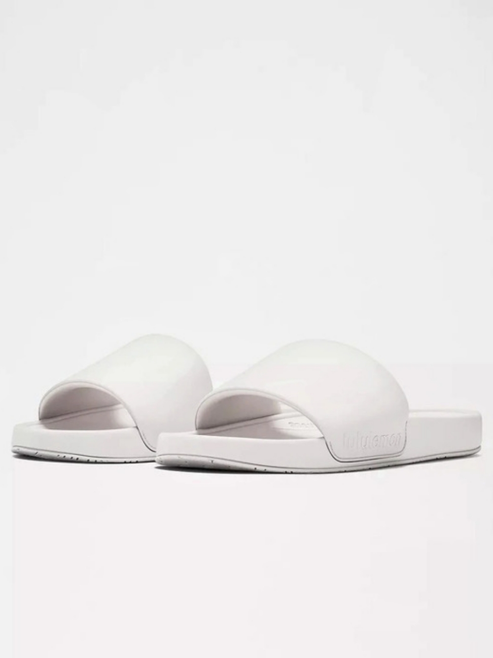 lululemon Restfeel Slide Sandals Light Vapor US 7 NWT
